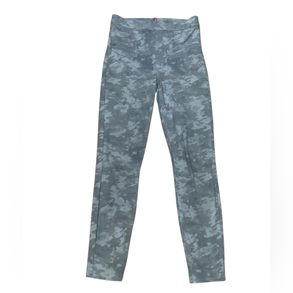 Spanx Grey Camo Leggings Pants Womens Size Small